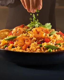 Shrimp fried rice